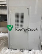Противопожарная дверь с антипаникой для завода ПЕТРОЧАС