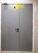 Противопожарная дверь в общеобразовательное заведение, вид 1